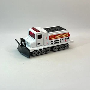 Matchbox No. 58 Snow Groomer Cuerpo Blanco Rojo Ventanas Como Nuevo - Imagen 1 de 6