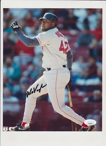 MLB Mo Vaughn Signed 8x10 Photo, JSA Certified - Picture 1 of 2