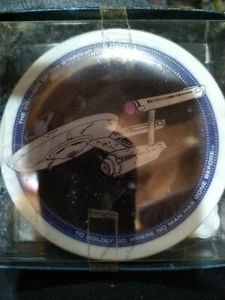 Star Trek Mini Plate Enterprise T17 - Picture 1 of 1