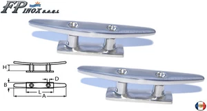 Taquet " Mast " Longueur 100mm ( Lot de 2 ) inox 316 - A4 - Imagen 1 de 3