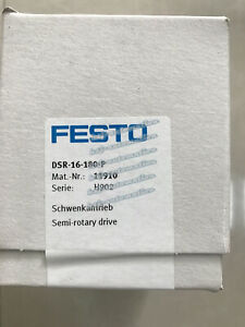 1PC New Festo DSR-16-180-P 11910 Pneumatic Rotary Drive In Box Expedited Shpping