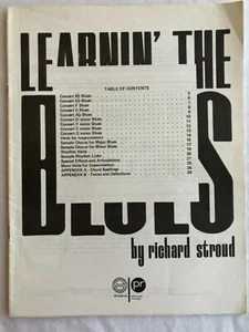 LEARNIN' THE BLUES VON RICHARD STROUD JAZZ ENTWORFEN FÜR ELEMENTRIE DURCH DIE HIGHSCHOOL - Bild 1 von 6