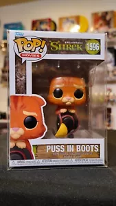 Funko Pop! Películas - Shrek - Gato con botas - #1596 - En protector - Imagen 1 de 7