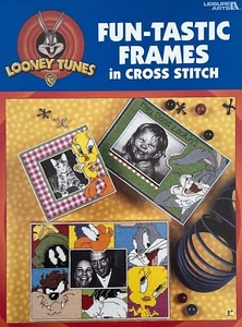 Brand New: Looney Tunes FUN-TASTIC FRAMES In Cross Stitch Leisure Arts 3118 - Picture 1 of 2