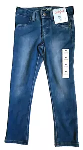 Cat & Jack Boys Unisex Ultimate Stretch Blue Jean Jeggings 4T (MSRP: $12) - Picture 1 of 7