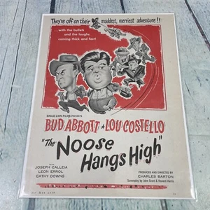 1948 The Noose Hangs High Movie Vintage Print Ad/Poster Promo Art Magazine Page - Picture 1 of 4