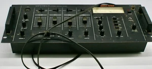 Optimus SSM-1250 Crossfader Amplificatore Mixer Suono 3 Canali Stereo/Mono DJ - Foto 1 di 8