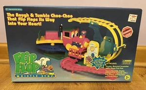 Vintage Toy Train Locomotive Trendmasters  Flip Flop Whistle Stop Complete 1993 - Picture 1 of 6