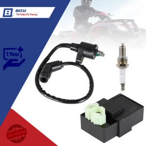 1990-1993 For Honda FourTrax 300 TRX300 2x4 4x4 Ignition Coil Spark Plug CDI Box - Imagen 1 de 8