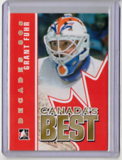 GRANT FUHR 10/11 ITG Decades 1980's 80s Canada's Best Insert Card #CB-04 4