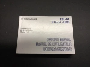 Fahrerhandbuch Kawasaki EX650 Motorcyle Owner's Manual GB FR DE 99976-1744 - Bild 1 von 2