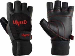 UNEED GOLD GYM MAX LIFT LEDER GEWICHTHEBEN HANDSCHUHE BODYBUILDING TRAINING U1 - Bild 1 von 1