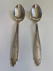 Vintage Williams Silver Plate Teaspoons A-1 + - Picture 1 of 9