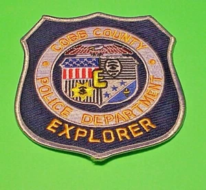 COBB COUNTY GEORGIA GA EXPLORER 4 1/2" POLICE PATCH FREE SHIPPING!!! - Picture 1 of 1