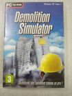 PC CD ROM - Demolition Simulator IN Ovp Mit Anleitung Guter Zustand