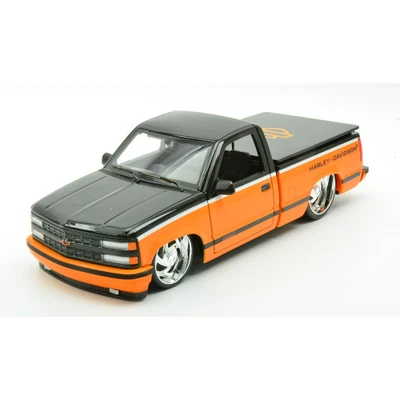 CHEVROLET 454 SS PICK UP 1993 HARLEY DAVIDSON 1:24 Maisto Veicoli Commerciali Mo - Immagine 1 di 3