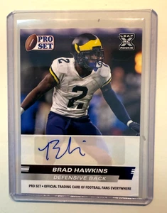 Brad Hawkins 2022 Leaf Pro Set Rookie RC Auto ( Patriots ) - Picture 1 of 2