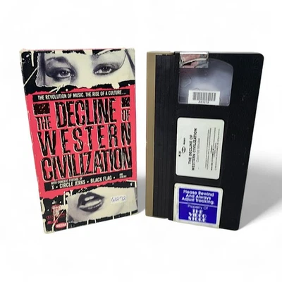 The Decline of Western Civilization (VHS, 1985) Punk Rock Documentary Video Tape - Image 1 of 4