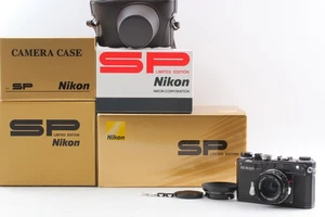 [Unused] Nikon SP Black Limited W-Nikkor C 3.5cm f/1.8 Film Camera From JAPAN - Picture 1 of 23