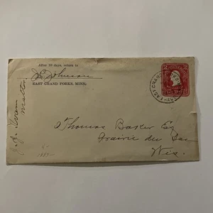 1903 East Grand Rapids Mi 2 Cent Washington Postumschlag - Bild 1 von 2