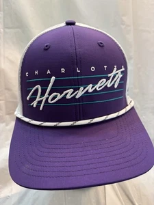 '47 Brand NBA Charlotte Hornets Mesh Adjustable Snapback Trucker Mens Hat Script - Bild 1 von 6