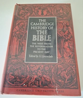 The Cambridge History of the Bible 1963 Edition - Large HC - Ex Library - Free🚚 - image 1 of 4