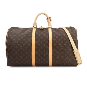 LOUIS VUITTON Monogram Keepall Bandouliere 55 Luggage M41414 Unisex 90262566 - Picture 1 of 11