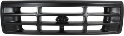 Grille Assembly For 1992-96 Ford F-150 F-250 Bronco 1992-97 F-350 Painted Black Foto 1 de 4