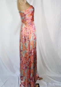 AMUR Mariana Strapless Jumpsuit - Size 8 - Picture 1 of 4