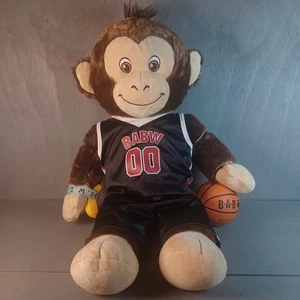 Build A Bear Affe Plüsch 19 Zoll braun weiche Augen BABW 2024 mit Zubehör - Bild 1 von 8