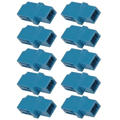 10x LC-LC Singlemode Simplex Optical Fiber Optic Cable Coupler Adapter Coupling  - Image 1 of 2