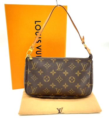Auténtica bolsa de accesorios Louis Vuitton con monograma M51980 con caja/D SK100719 Foto 1 de 4