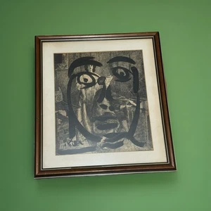 PETER KEIL - RARE QUALITY ARTWORK Framed 17x19” - Picture 1 of 12