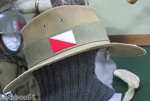 WW1 II ANZAC Mounted Regiment puggaree and colour patch, plain pug - Picture 1 of 6
