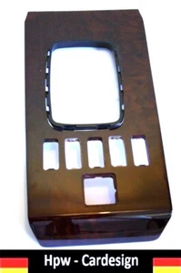 CONSOLA DE CAMBIOS SHIFTER PANEL MADERA MADERA MADERA DE RAÍZ MERCEDES W107 R107 *1 NUEVO - Imagen 1 de 1