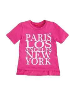 $52 me.n.u. Girls' Cities Tee, Pink, Size 4/5 - Picture 1 of 1