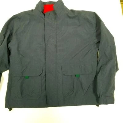 Equipo para Deportes Ligero Cortavientos Chaqueta Abrigo Talla Mediana Azul Marino Oscuro Foto 1 de 4