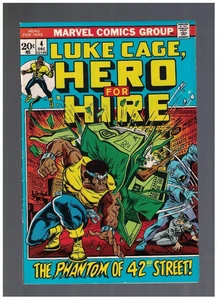 Luke Cage Hero For Hire 1972 Marvel Comic Book #4 Claire Temple - Picture 1 of 2