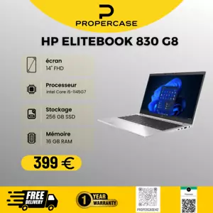 HP EliteBook 840 G8 i5-11th Gen | 256 Go SSD | 16 GB RAM - Photo 1/6