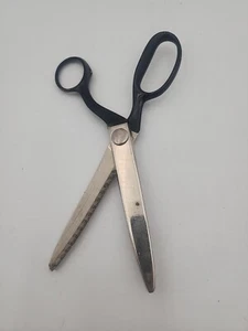 Vintage Wiss Model CB9 Large / Heavy Duty 9" Pinking Shears Made in USA - Picture 1 of 4
