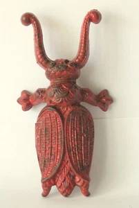 Antique Cast Iron Wasp or Beetle Boot Jack Figural Folk Art Americana - Picture 1 of 7