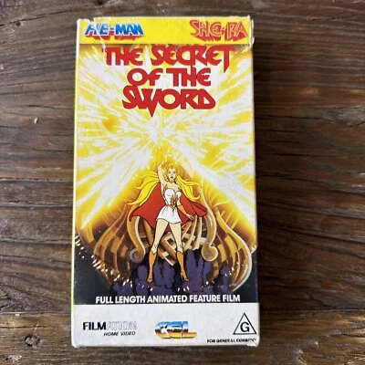 He-Man She-Ra The Secret Of The Sword Rare OOP VHS Tape - Image 1 of 4