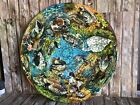 Round Jigsaw Ducks Fowls Waterbirds Birds Timber Mounted And Resin Sealed