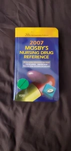 Mosby's 2007 Nursing Drug Reference 20th Anniversary Edition (Mosby's Nursing - Picture 1 of 5