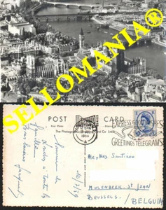 POSTAL LONDRES RÍO THAMES WESTMINSTER 1959 INGLESA CC03449 REINO UNIDO - Imagen 1 de 1
