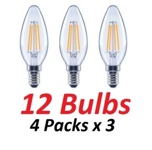 Ecosmart 60Watt Replacement B11 Dimmable LED Candelabra Base Light Bulbs (12 Pk) - Picture 1 of 1