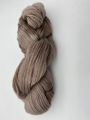 (55,00 €/kg) dünnere handgefärbte Filzwolle 100gr. Nadel 5 nudegrau  mix - Bild 1 von 3