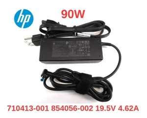 Genuine HP Laptop Charger AC Power Adapter 710413-001 854056-002 19.5V 4.62A 90W - Picture 1 of 3