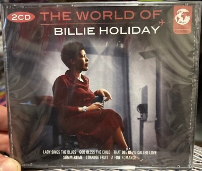 The World Of Billie Holiday Songs 2 CD 1950s Music Classic Jazz Swing Hits New - Image 1 of 2