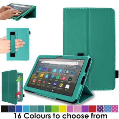 for Amazon Fire HD 8 2024 2022 / 14th 12th Tablet Flip Leather Stand Case Cover - Image 1 of 4